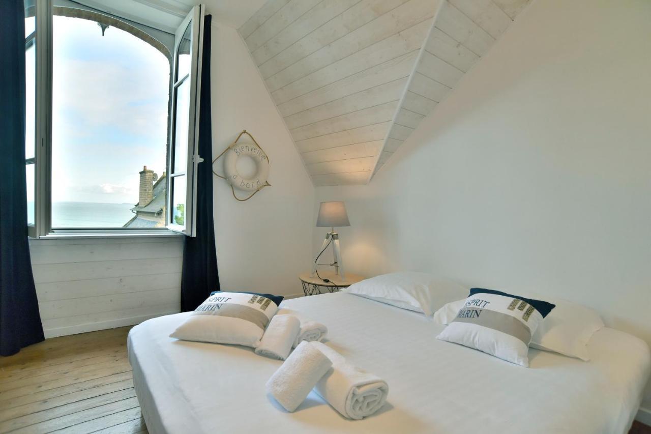 La Brise Cancalaise - Maison Typique Avec Vue Mer Cancale Eksteriør billede